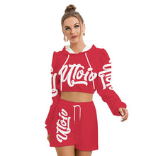 Load image into Gallery viewer, UTO IV Women's Mirco Fleece Hoodie And Shorts Set