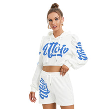 Load image into Gallery viewer, UTO IV Women's Mirco Fleece Hoodie And Shorts Set