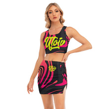Load image into Gallery viewer, UTO IV Women's Camisole And Hip Skirt Suit