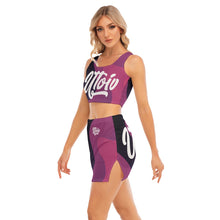 Load image into Gallery viewer, UTO IV Women's Camisole And Hip Skirt Suit