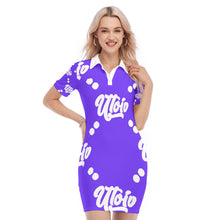 Load image into Gallery viewer, UTO IV Women's Polo Collar Dress
