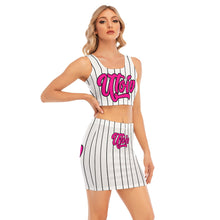 Load image into Gallery viewer, UTO IV Women's Camisole And Hip Skirt Suit