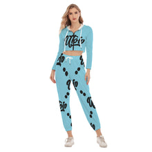 Load image into Gallery viewer, UTO IV Women's Crop Hoodie Sports Set