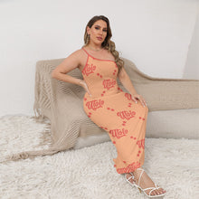 Load image into Gallery viewer, UTO IV Women's Oblique-Shoulder Exposure Dress With Side Split (Plus Size)