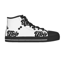 Load image into Gallery viewer, UTO IV Men's Black Sole Canvas Shoes