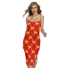 Load image into Gallery viewer, UTO IV Women's Back Cross Cami Dress