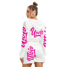 Load image into Gallery viewer, UTO IV Women's Mirco Fleece Hoodie And Shorts Set