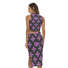 Load image into Gallery viewer, UTO IV "Mid-Evil" Women's Tank Top & Split High Skirt Set