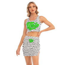 Load image into Gallery viewer, UTO IV Women's Camisole And Hip Skirt Suit