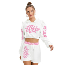 Load image into Gallery viewer, UTO IV Women's Mirco Fleece Hoodie And Shorts Set