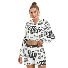 Load image into Gallery viewer, UTO IV Women's Mirco Fleece Hoodie And Shorts Set