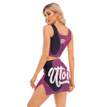 Load image into Gallery viewer, UTO IV Women's Camisole And Hip Skirt Suit
