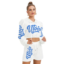 Load image into Gallery viewer, UTO IV Women's Mirco Fleece Hoodie And Shorts Set