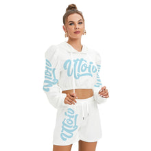 Load image into Gallery viewer, UTO IV Women's Mirco Fleece Hoodie And Shorts Set