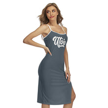 Load image into Gallery viewer, UTO IV Women's Back Cross Cami Dress