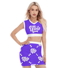Load image into Gallery viewer, UTO IV V-Neck Vest Skirt Suit