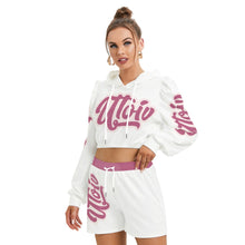 Load image into Gallery viewer, UTO IV Women's Mirco Fleece Hoodie And Shorts Set