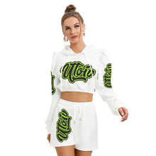 Load image into Gallery viewer, UTO IV Women's Mirco Fleece Hoodie And Shorts Set