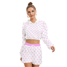 Load image into Gallery viewer, UTO IV Women's Mirco Fleece Hoodie And Shorts Set