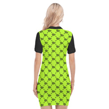 Load image into Gallery viewer, UTO IV "Emerald Tree" Women's Polo Collar Dress