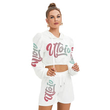 Load image into Gallery viewer, UTO IV Women's Mirco Fleece Hoodie And Shorts Set