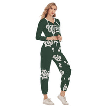 Load image into Gallery viewer, UTO IV Women's Crop Hoodie Sports Set