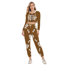Load image into Gallery viewer, UTO IV Women's Crop Hoodie Sports Set