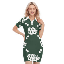 Load image into Gallery viewer, UTO IV Women's Polo Collar Dress