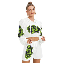 Load image into Gallery viewer, UTO IV Women's Mirco Fleece Hoodie And Shorts Set