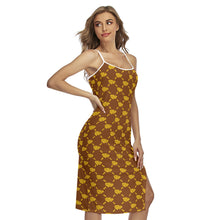 Load image into Gallery viewer, UTO IV Women's Back Cross Cami Dress