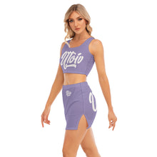 Load image into Gallery viewer, UTO IV Women's Camisole And Hip Skirt Suit