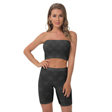 Load image into Gallery viewer, UTO IV "Midnight" Women's Breast Wrap Shorts Suit