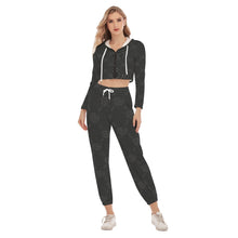 Load image into Gallery viewer, UTO IV Women's Crop Hoodie Sports Set