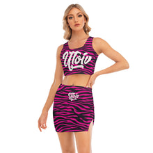 Load image into Gallery viewer, UTO IV Women's Camisole And Hip Skirt Suit