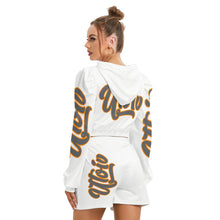 Load image into Gallery viewer, UTO IV Women's Mirco Fleece Hoodie And Shorts Set