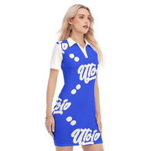 Load image into Gallery viewer, UTO IV Women's Polo Collar Dress
