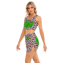 Load image into Gallery viewer, UTO IV Women's Camisole And Hip Skirt Suit