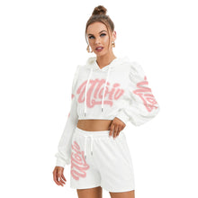 Load image into Gallery viewer, UTO IV Women's Mirco Fleece Hoodie And Shorts Set