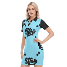 Load image into Gallery viewer, UTO IV Women's Polo Collar Dress