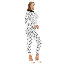 Load image into Gallery viewer, UTO IV Women's Long-sleeved High-neck Jumpsuit With Zipper