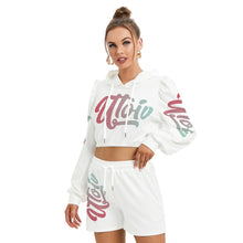 Load image into Gallery viewer, UTO IV Women's Mirco Fleece Hoodie And Shorts Set