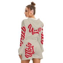 Load image into Gallery viewer, UTO IV Women's Mirco Fleece Hoodie And Shorts Set