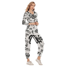 Load image into Gallery viewer, UTO IV Women's Crop Hoodie Sports Set