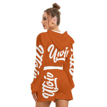 Load image into Gallery viewer, UTO IV Women's Mirco Fleece Hoodie And Shorts Set