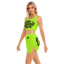 Load image into Gallery viewer, UTO IV Women's Camisole And Hip Skirt Suit