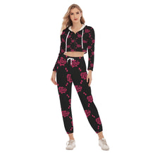Load image into Gallery viewer, UTO IV Women's Crop Hoodie Sports Set