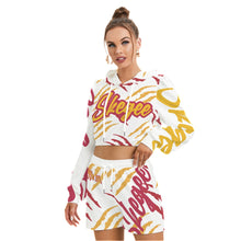 Load image into Gallery viewer, UTO IV Women's Mirco Fleece Hoodie And Shorts Set