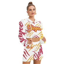 Load image into Gallery viewer, UTO IV Women's Mirco Fleece Hoodie And Shorts Set