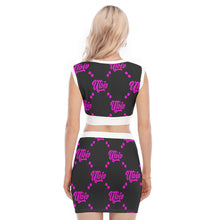 Load image into Gallery viewer, UTO IV "Spider Crab" Women's Collarless V Collar Vest Skirt Suit