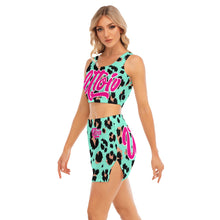Load image into Gallery viewer, UTO IV Women's Camisole And Hip Skirt Suit